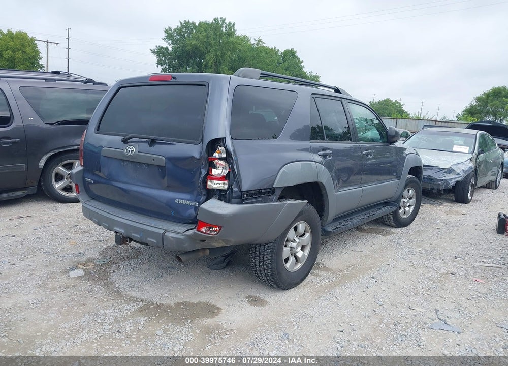 2003 TOYOTA 4RUNNER SR5 V8 VIN: JTEZT14R530009192