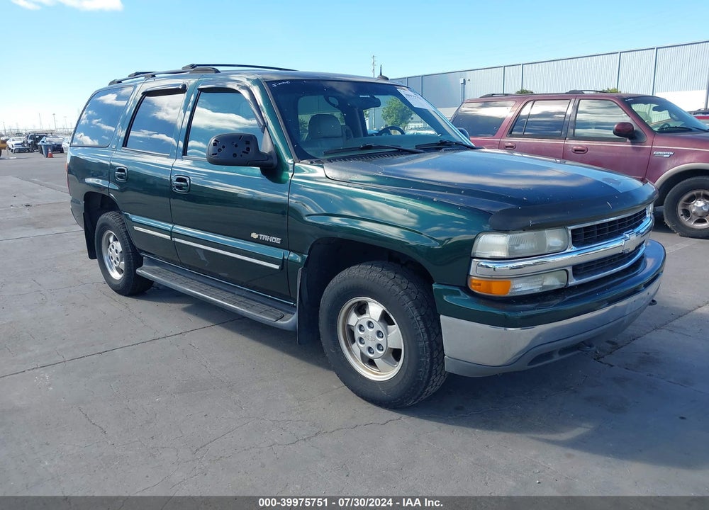 2002 CHEVROLET TAHOE LT VIN: 1GNEK13T82R286133