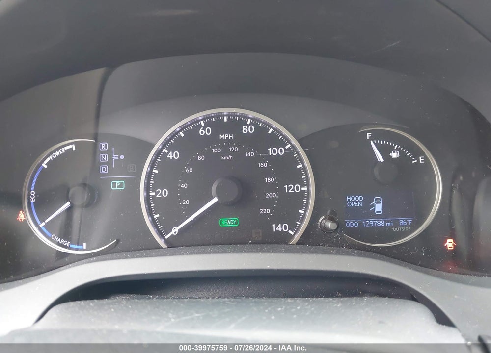 2014 LEXUS CT 200H VIN: JTHKD5BHXE2174200