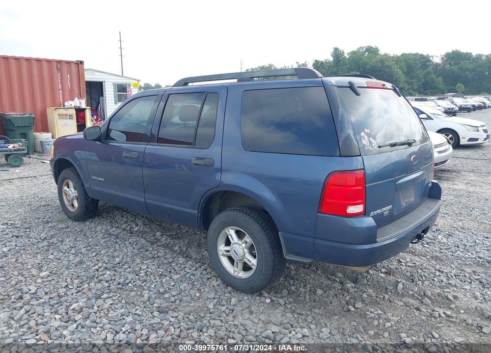 2005 FORD EXPLORER VIN: 1FMZU63K05UB08464