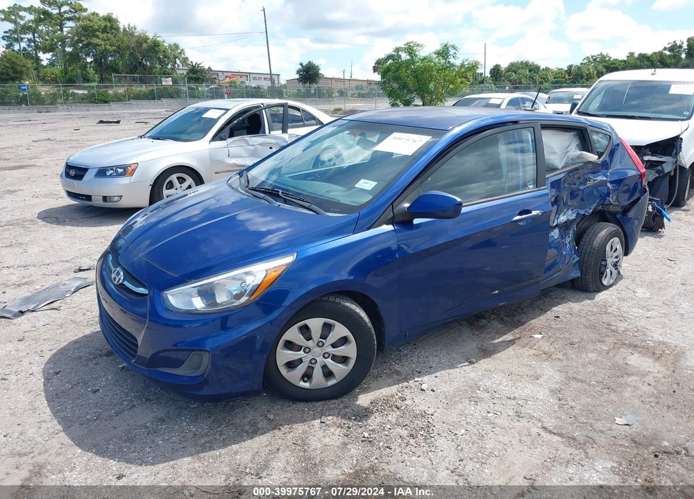 2016 HYUNDAI ACCENT SE VIN: KMHCT5AE8GU253030