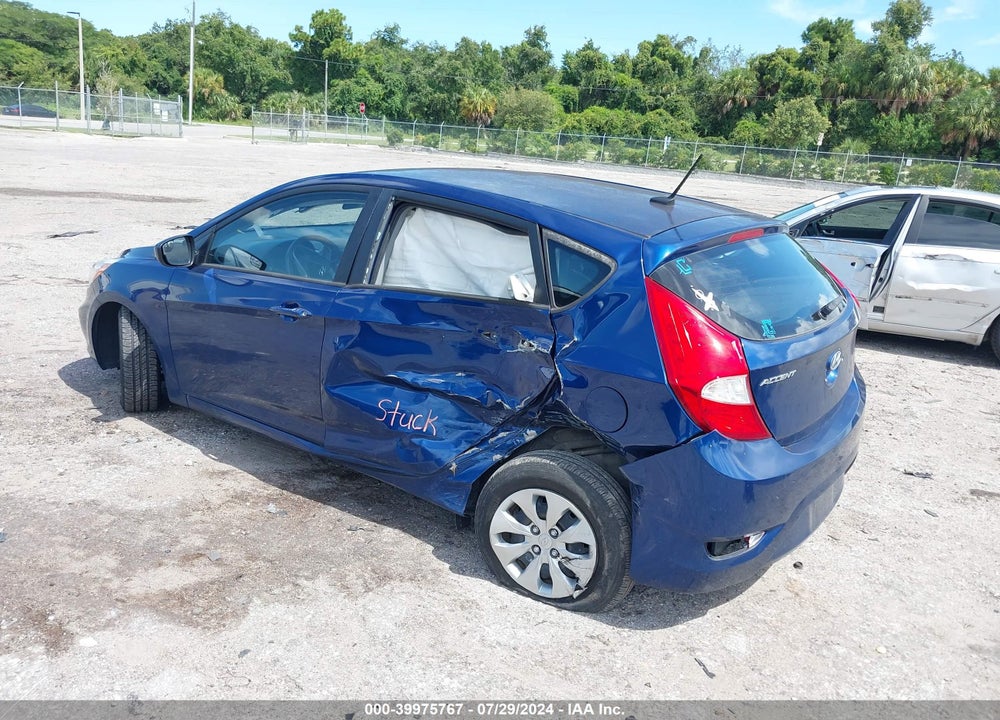 2016 HYUNDAI ACCENT SE VIN: KMHCT5AE8GU253030