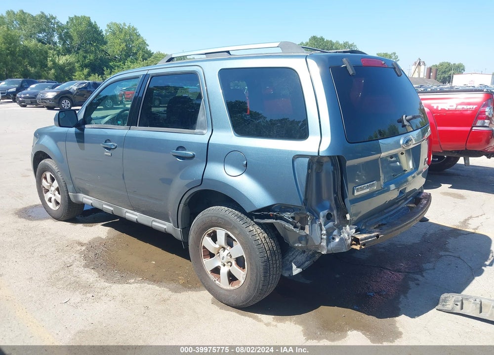2010 FORD ESCAPE LIMITED VIN: 1FMCU9EG6AKB12248