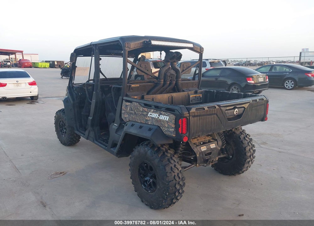 2020 CAN-AM DEFENDER MAX X MR HD10 VIN: 3JBUAAX42LK000689