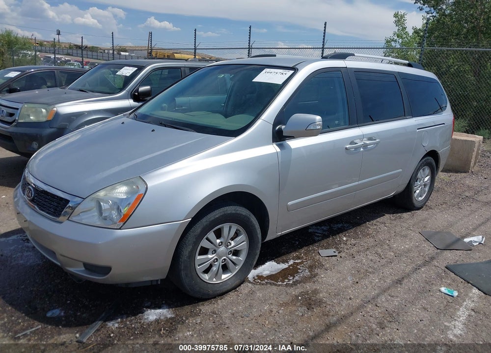 2012 KIA SEDONA LX VIN: KNDMG4C7XC6499601