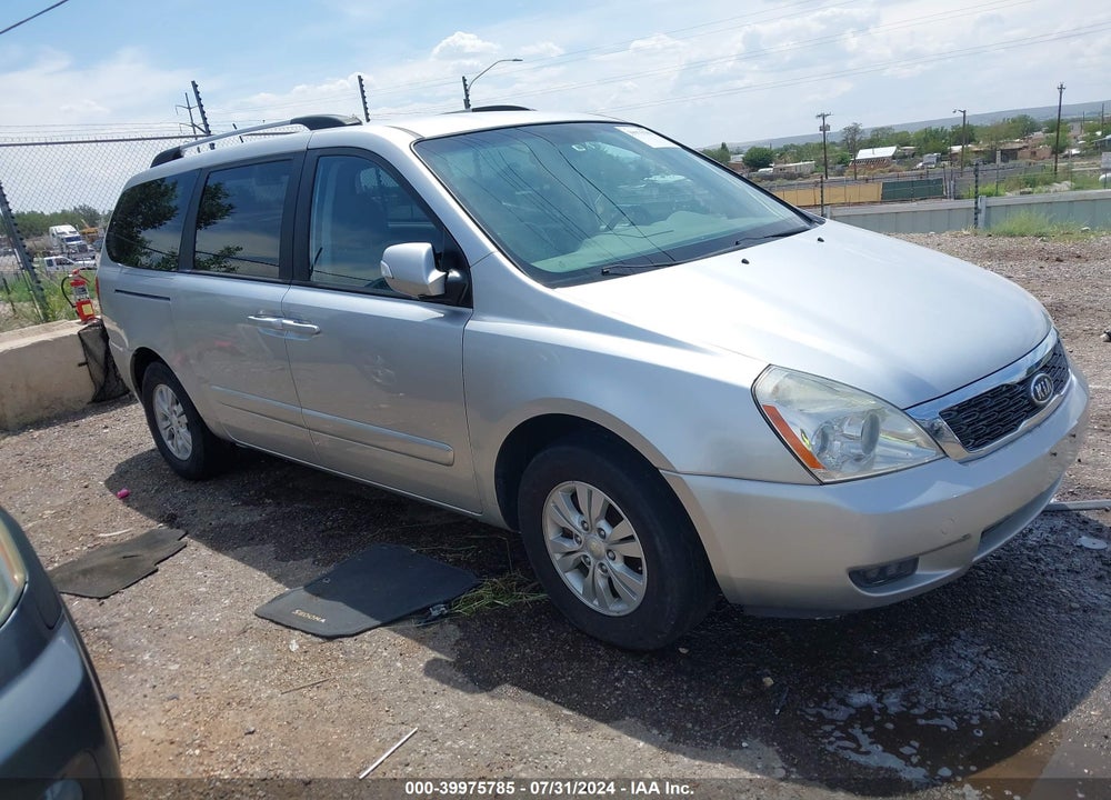 2012 KIA SEDONA LX VIN: KNDMG4C7XC6499601
