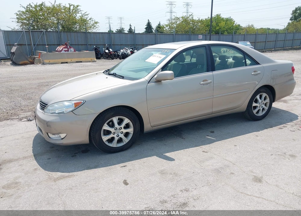 2005 TOYOTA CAMRY XLE V6 VIN: 4T1BF30KX5U620490