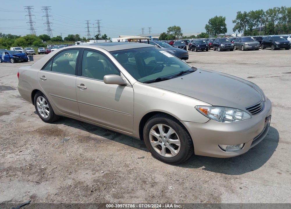 2005 TOYOTA CAMRY XLE V6 VIN: 4T1BF30KX5U620490