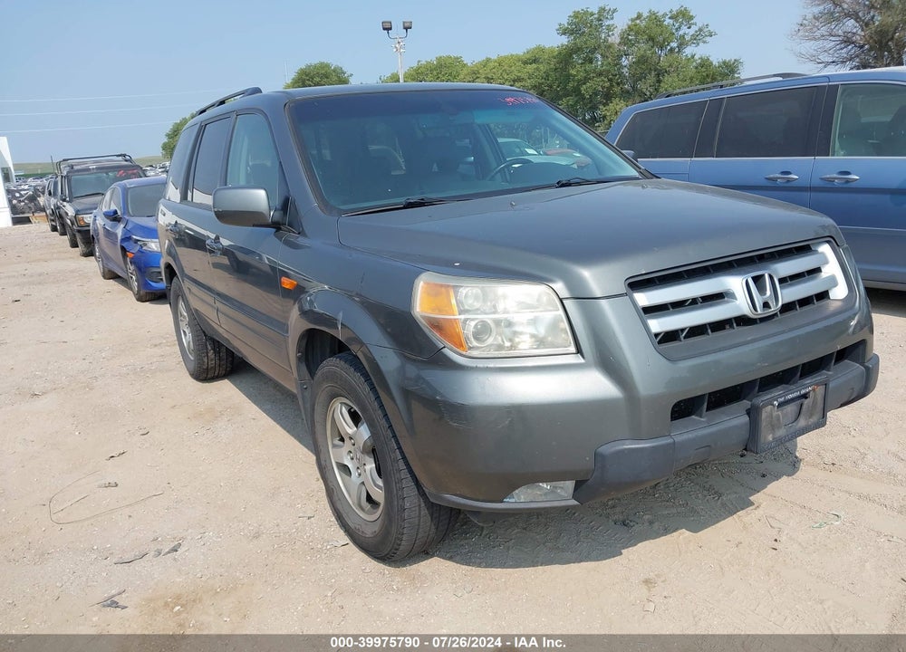 2007 HONDA PILOT EX-L VIN: 5FNYF28627B010174