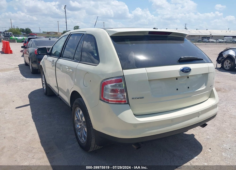 2007 FORD EDGE SEL PLUS VIN: 2FMDK39C87BB53580