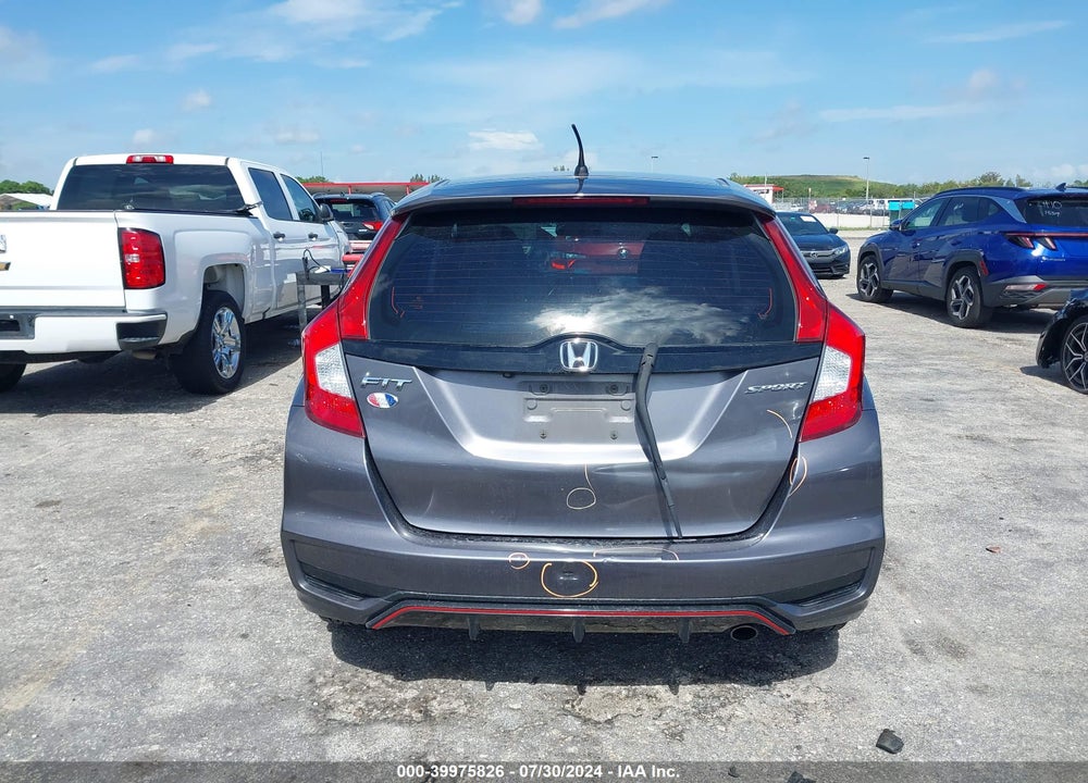 2018 HONDA FIT SPORT VIN: 3HGGK5H62JM729759