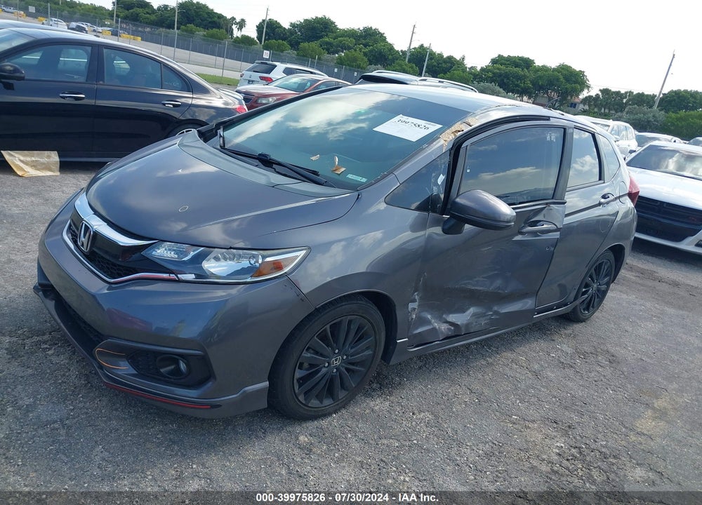 2018 HONDA FIT SPORT VIN: 3HGGK5H62JM729759