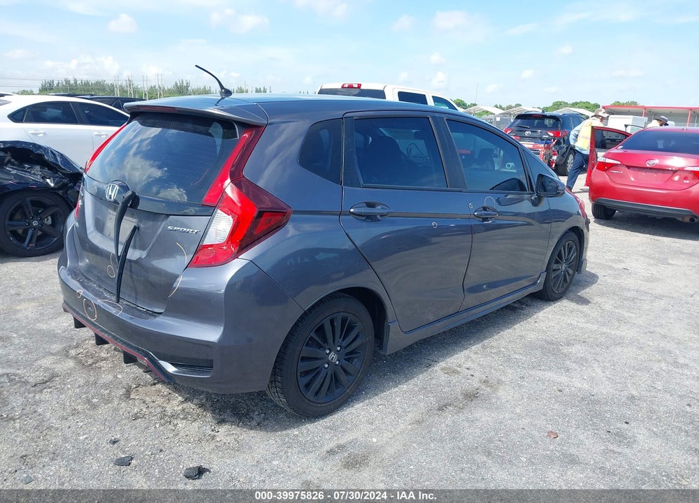 2018 HONDA FIT SPORT VIN: 3HGGK5H62JM729759