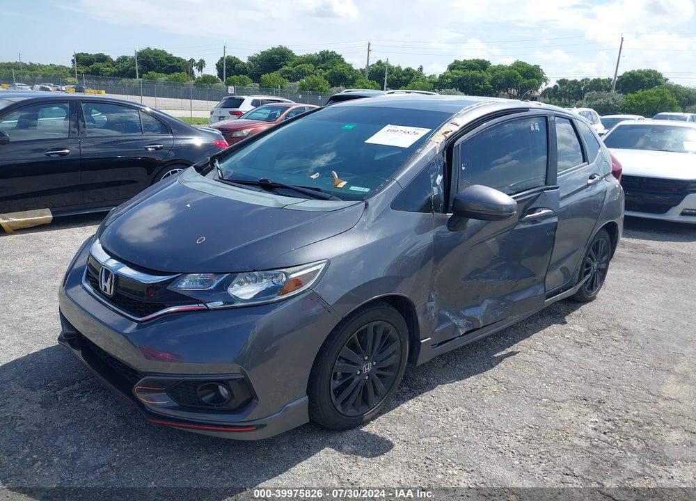2018 HONDA FIT SPORT VIN: 3HGGK5H62JM729759