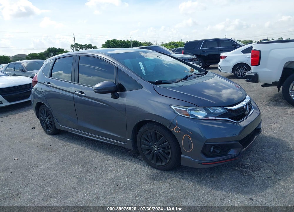 2018 HONDA FIT SPORT VIN: 3HGGK5H62JM729759