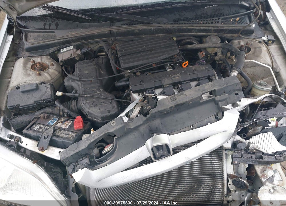 2002 HONDA CIVIC LX VIN: 1HGEM21692L028813