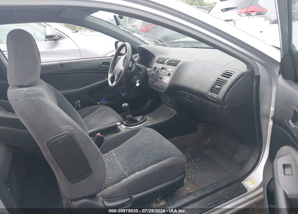 2002 HONDA CIVIC LX VIN: 1HGEM21692L028813