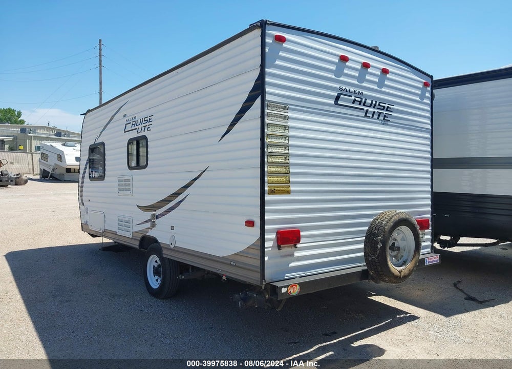 2013 FOREST RIVER SALEM CRUISE LITE VIN: 4X4TSMU14DR402326