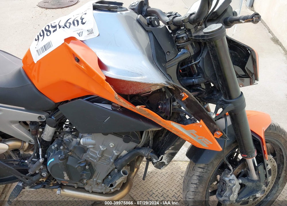 2019 KTM 790 DUKE VIN: VBKTU6401KM737958