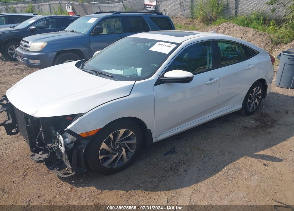 2017 HONDA CIVIC EX VIN: 19XFC2F72HE076694