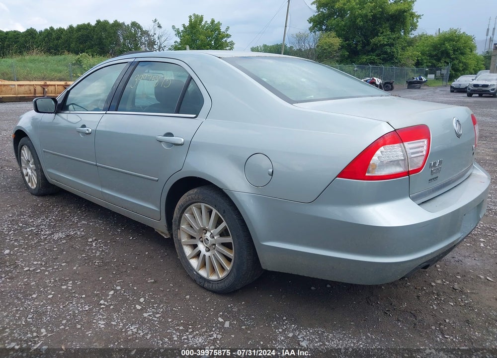 2007 MERCURY MILAN V6 PREMIER VIN: 3MEHM08127R601634