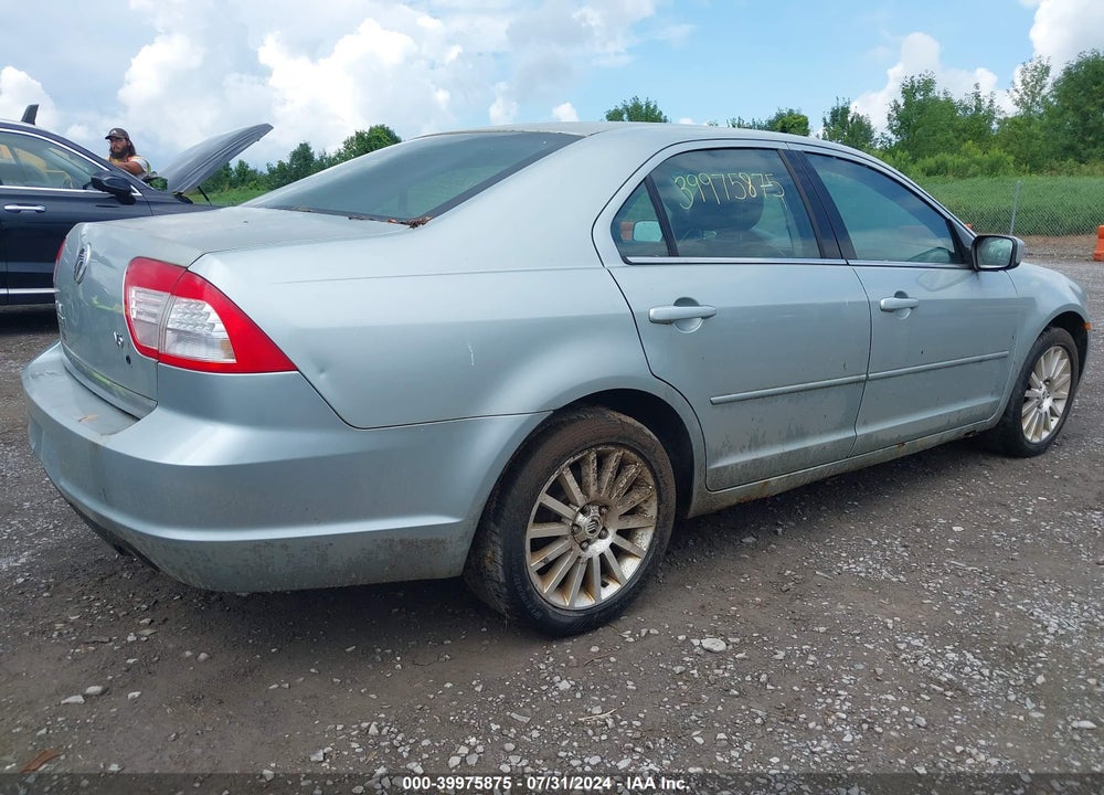 2007 MERCURY MILAN V6 PREMIER VIN: 3MEHM08127R601634