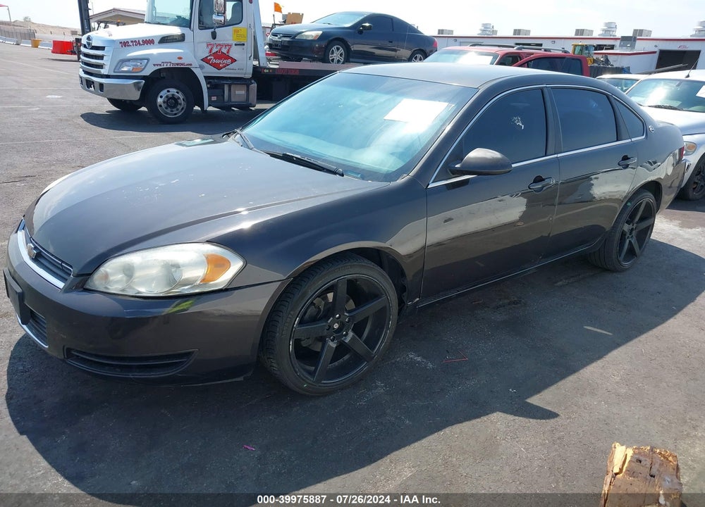 2008 CHEVROLET IMPALA LT VIN: 2G1WT55K181290105