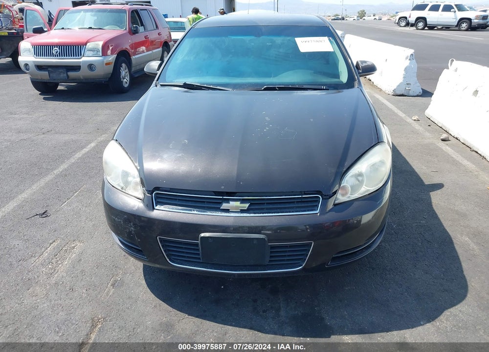 2008 CHEVROLET IMPALA LT VIN: 2G1WT55K181290105