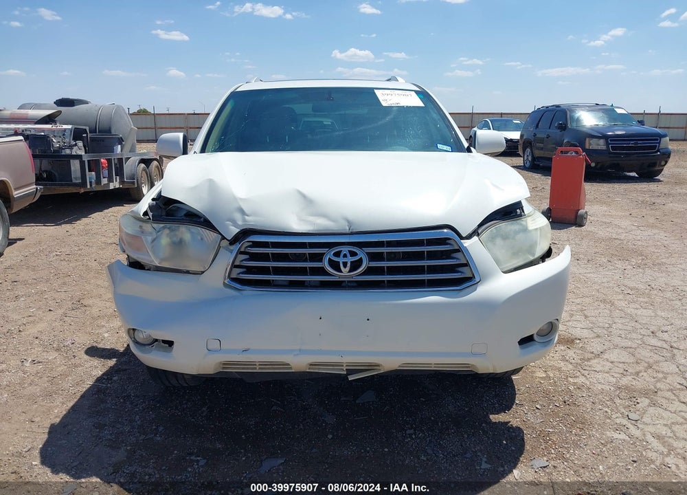 2009 TOYOTA HIGHLANDER LIMITED VIN: JTEDS42A892090200