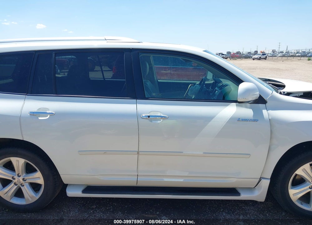 2009 TOYOTA HIGHLANDER LIMITED VIN: JTEDS42A892090200