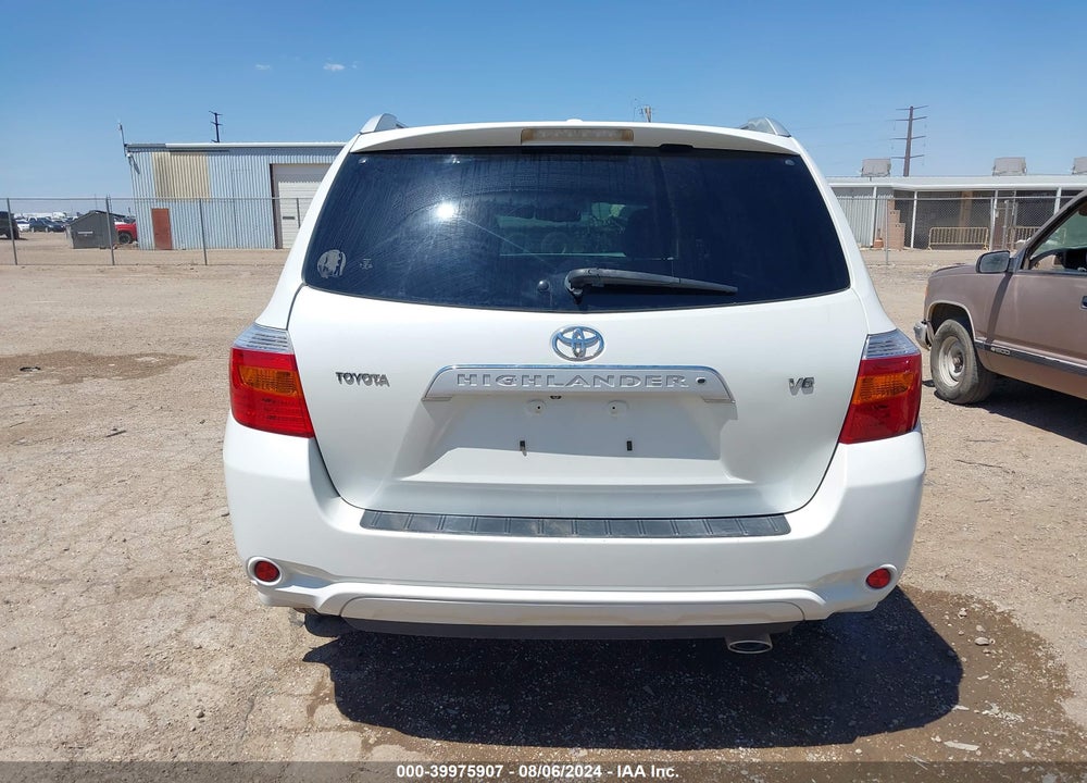 2009 TOYOTA HIGHLANDER LIMITED VIN: JTEDS42A892090200