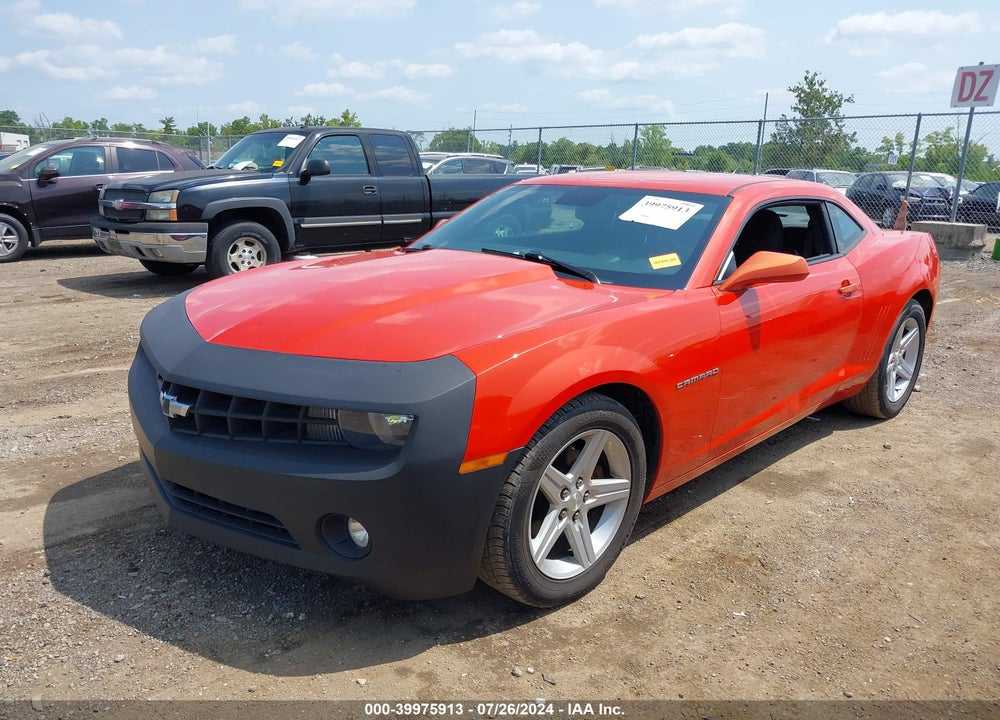 2010 CHEVROLET CAMARO 1LT VIN: 2G1FB1EV6A9168627