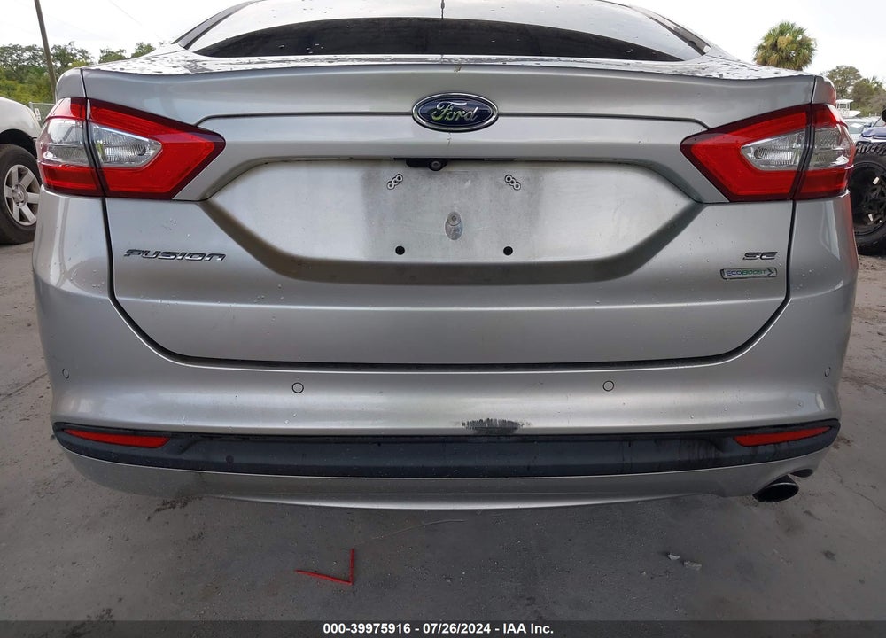 2015 FORD FUSION SE VIN: 3FA6P0HD6FR102138