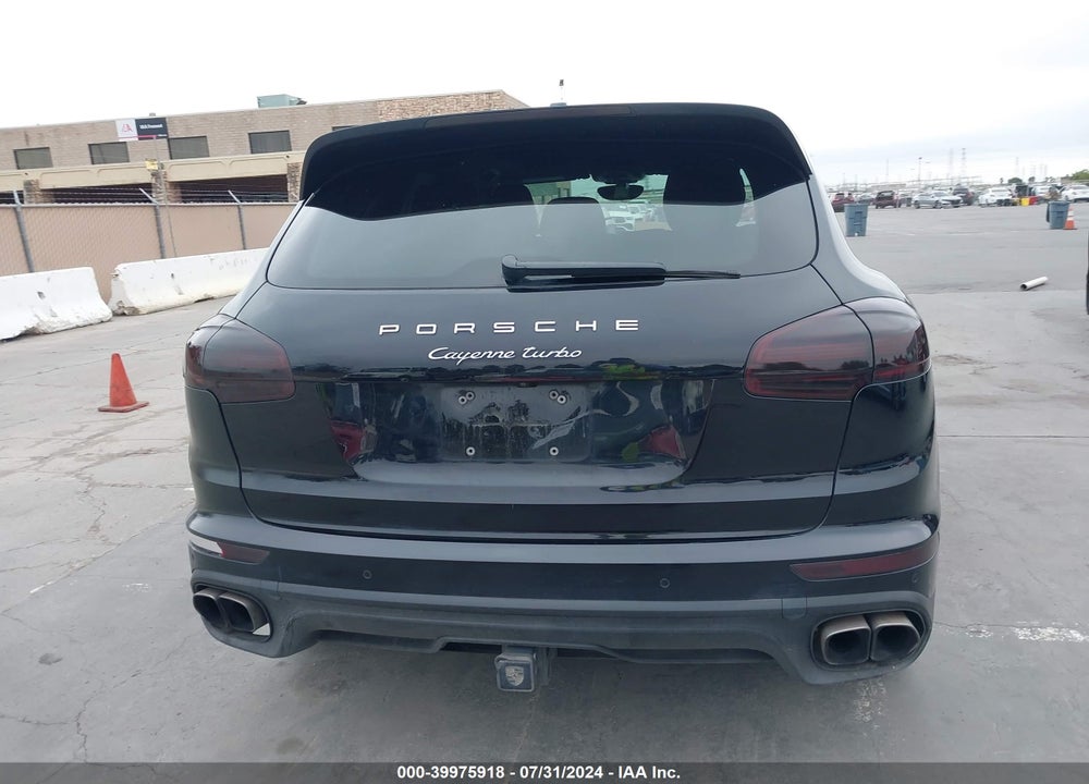 2015 PORSCHE CAYENNE TURBO VIN: WP1AC2A25FLA80604