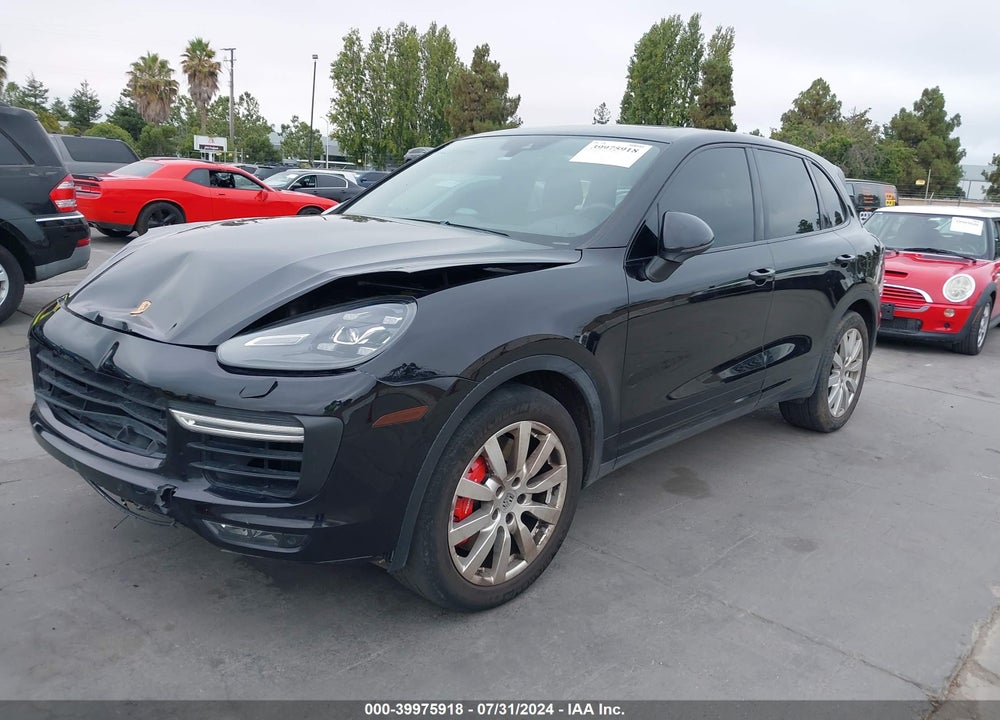 2015 PORSCHE CAYENNE TURBO VIN: WP1AC2A25FLA80604