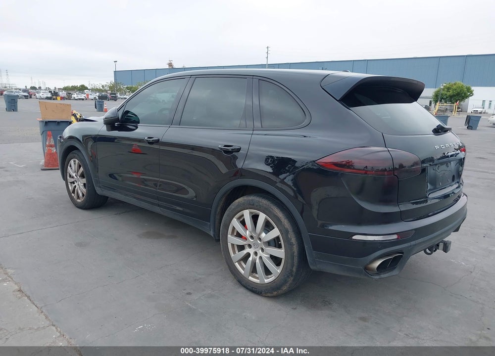 2015 PORSCHE CAYENNE TURBO VIN: WP1AC2A25FLA80604