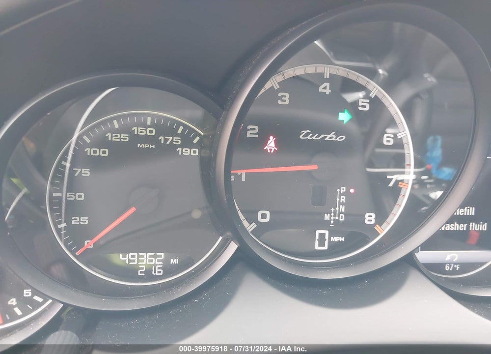 2015 PORSCHE CAYENNE TURBO VIN: WP1AC2A25FLA80604