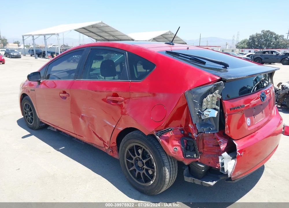2010 TOYOTA PRIUS IV VIN: JTDKN3DU0A0061472