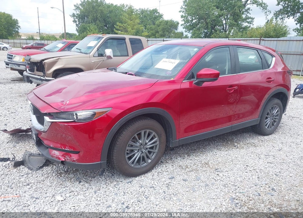 2018 MAZDA CX-5 SPORT VIN: JM3KFBBM1J0315191