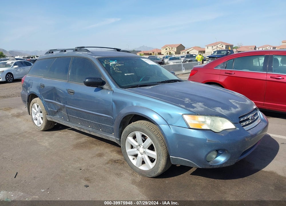 2006 SUBARU OUTBACK 2.5I VIN: 4S4BP61C667326848