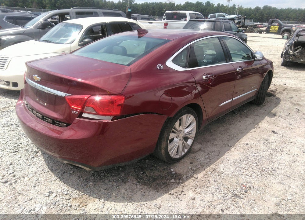 2016 CHEVROLET IMPALA 2LZ VIN: 1G1145S32GU161118