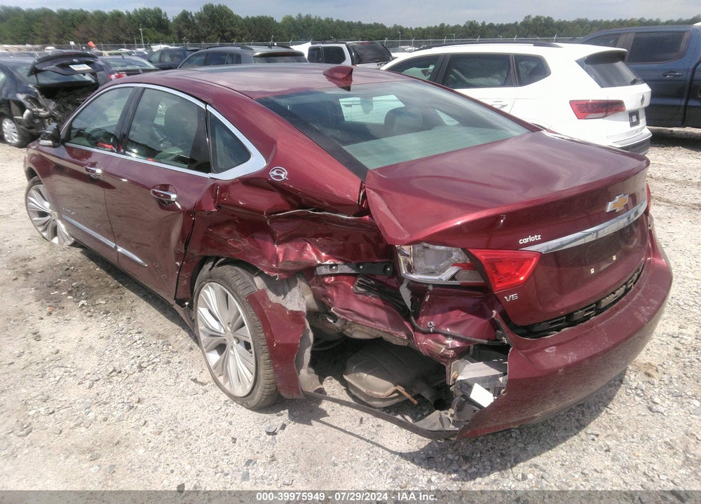 2016 CHEVROLET IMPALA 2LZ VIN: 1G1145S32GU161118