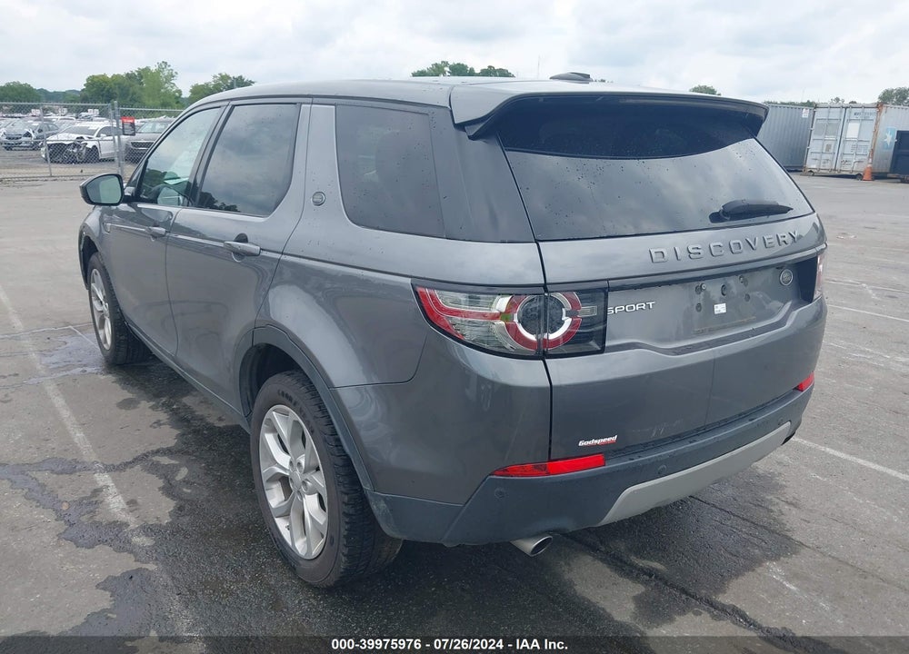 2015 LAND ROVER DISCOVERY SPORT VIN: SALCR2BG6FH536284