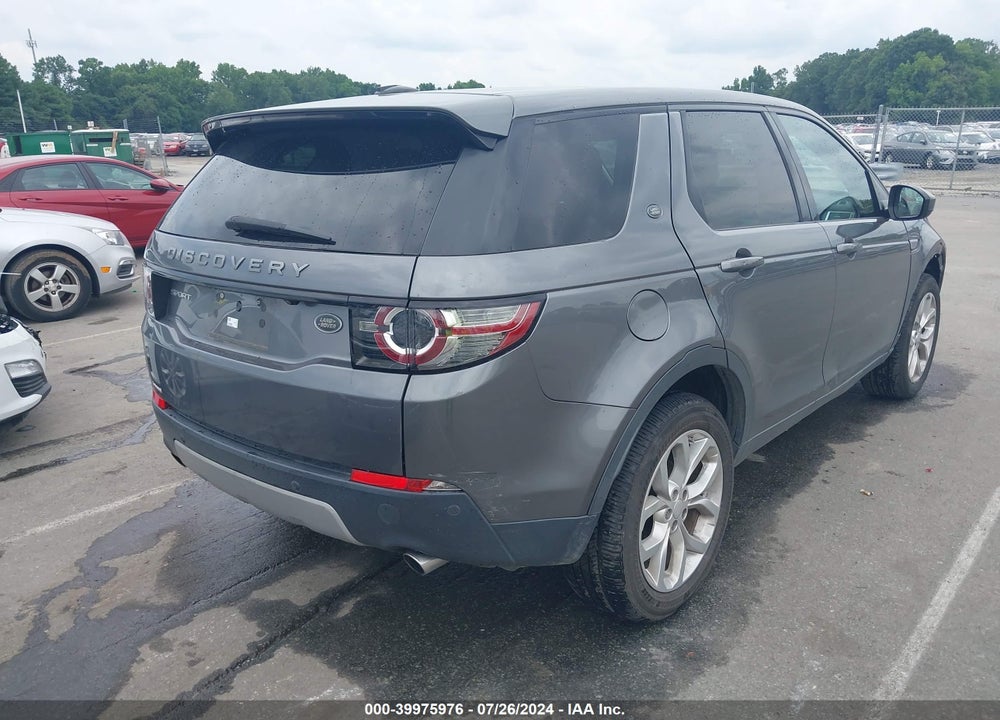 2015 LAND ROVER DISCOVERY SPORT VIN: SALCR2BG6FH536284