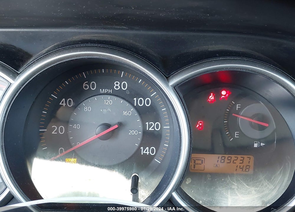 2007 NISSAN VERSA VIN: 3N1BC11E97L444736