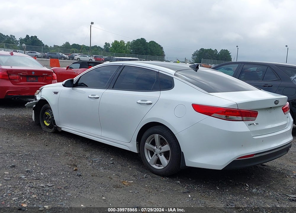 2016 KIA OPTIMA VIN: 5XXGU4L35GG067573
