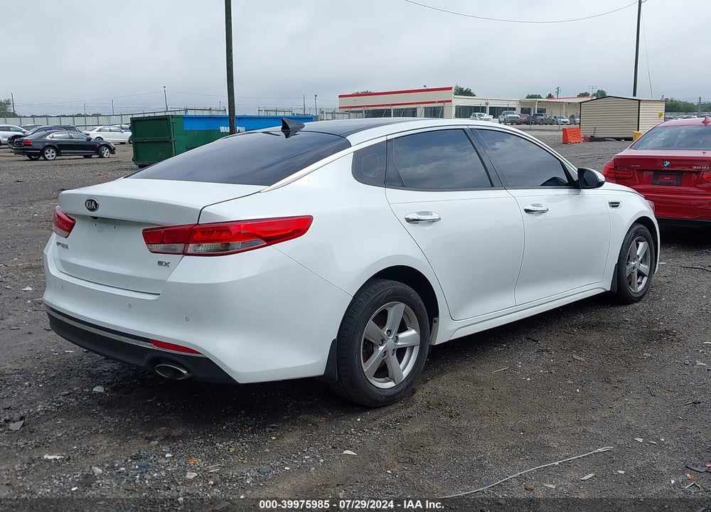 2016 KIA OPTIMA VIN: 5XXGU4L35GG067573