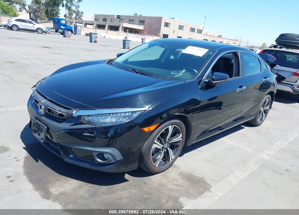 2016 HONDA CIVIC TOURING VIN: 19XFC1F98GE210652