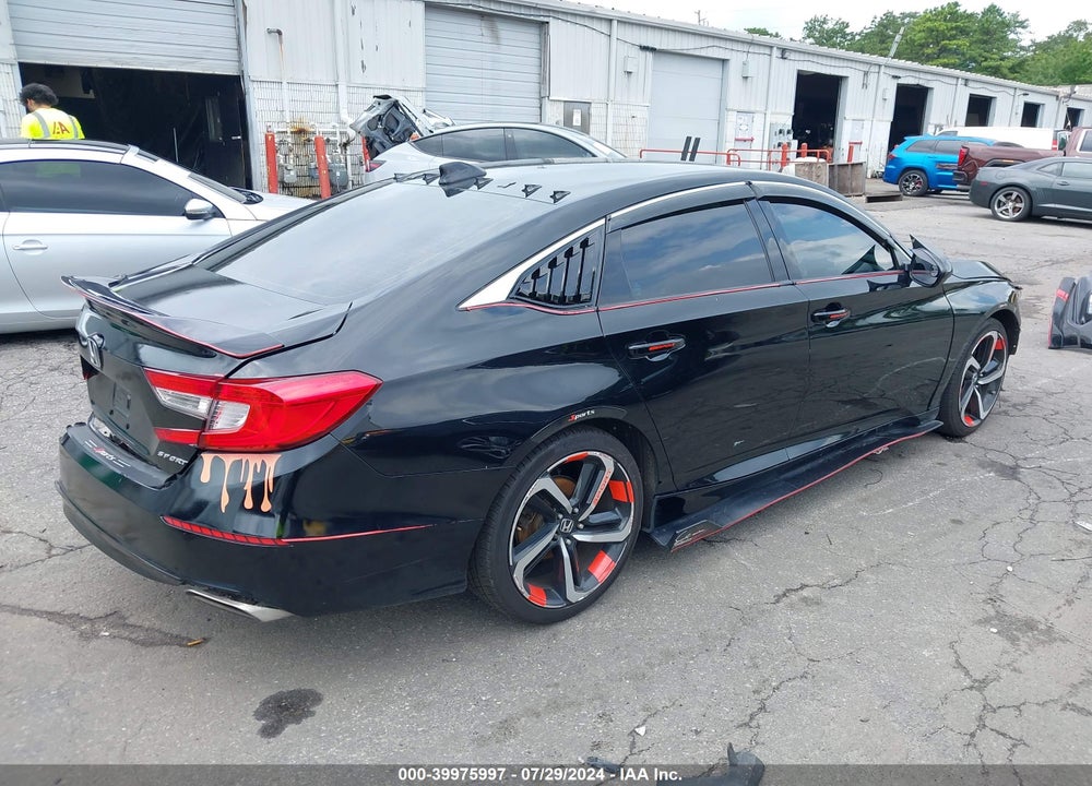 2018 HONDA ACCORD SPORT VIN: 1HGCV1F32JA133300