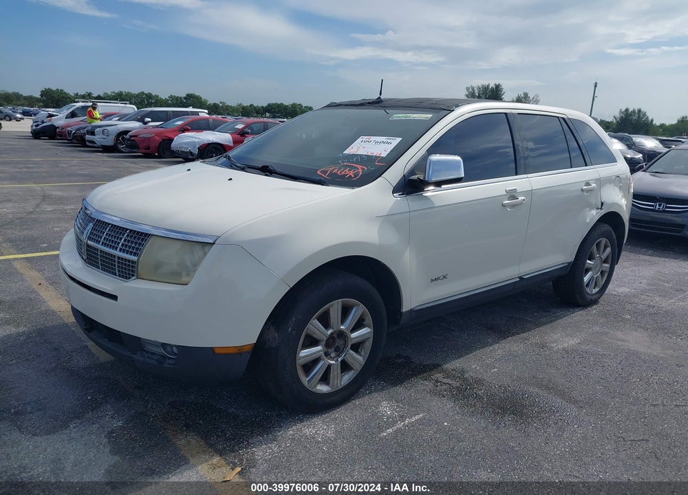 2007 LINCOLN MKX VIN: 2LMDU88C87BJ24139